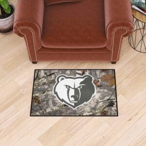 Memphis Grizzlies Camo Starter Mat Accent Rug - 19in. x 30in.-34394