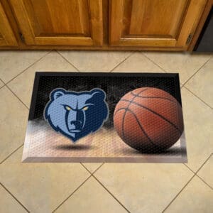 Memphis Grizzlies Rubber Scraper Door Mat-19090