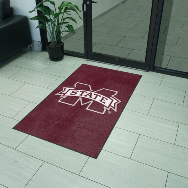 Mississippi State 3X5 High-Traffic Mat with Durable Rubber Backing - Portrait Orientation-9608