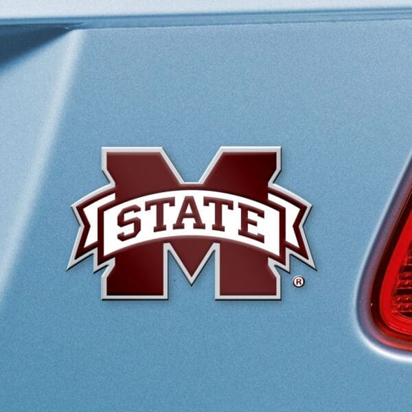 Mississippi State Bulldogs 3D Color Metal Emblem-22231
