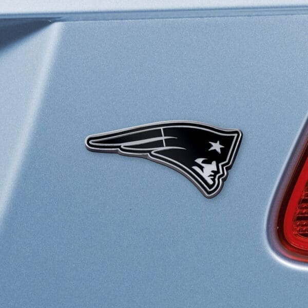 New England Patriots 3D Chrome Metal Emblem-15613