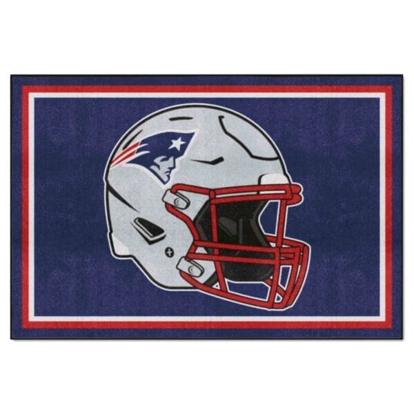 NFL - New England Patriots - 5ft. x 8 ft. Plush Area Rug - Image 2