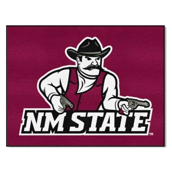 NCAA - New Mexico State University Lobos - All-Star Rug - 34 in. x 42.5 in. - Image 2