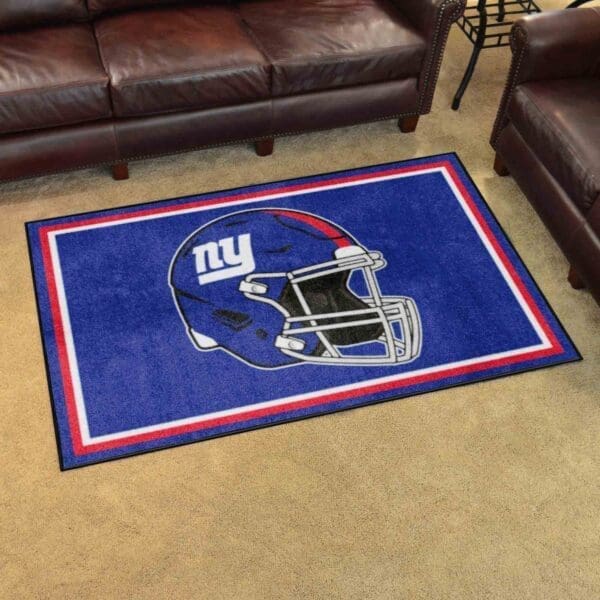 New York Giants 4ft. x 6ft. Plush Area Rug-38315