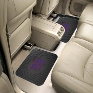 New York Giants Back Seat Car Utility Mats - 2 Piece Set-12316