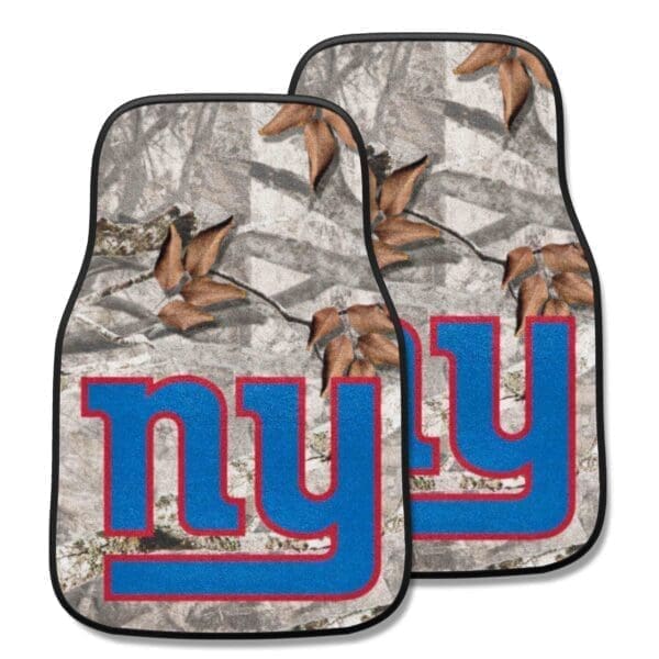 NFL - New York Giants - Front Carpet Car Mat Set - 2 Pieces - Image 2