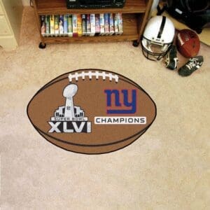 New York Giants Football Rug - 20.5in. x 32.5in.