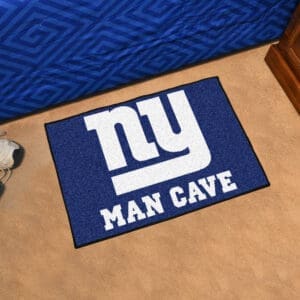 New York Giants Man Cave Starter Mat Accent Rug - 19in. x 30in.-14341
