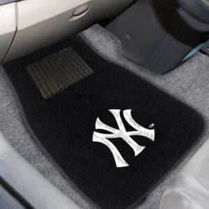 New York Yankees Embroidered Car Mat Set - 2 Pieces-10740