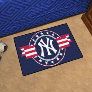 New York Yankees Starter Mat Accent Rug - 19in. x 30in. Patriotic Starter Mat-18546