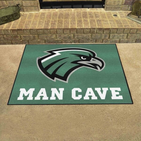Northeastern State Riverhawks Man Cave All-Star Rug - 34 in. x 42.5 in.-34901