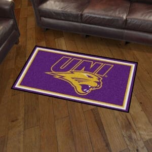 Northern Iowa Panthers 3ft. x 5ft. Plush Area Rug-26941