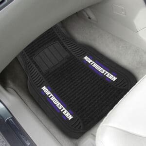 Northwestern Wildcats 2 Piece Deluxe Car Mat Set-21657
