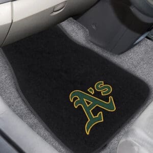 Oakland Athletics Embroidered Car Mat Set - 2 Pieces-20572