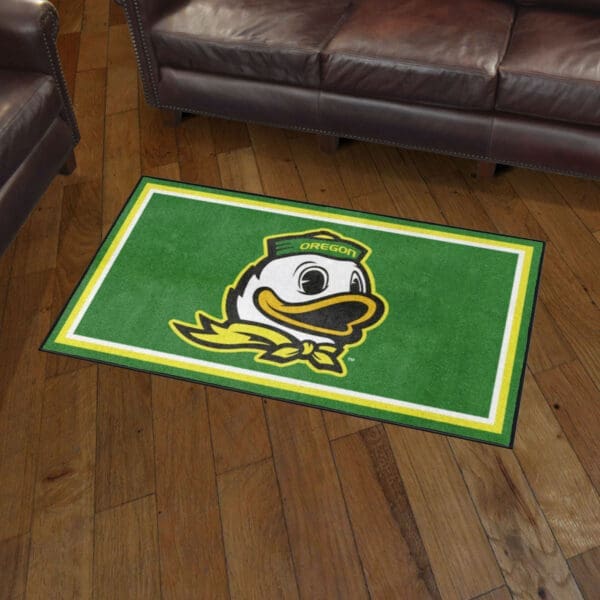 Oregon Ducks 3ft. x 5ft. Plush Area Rug-36476