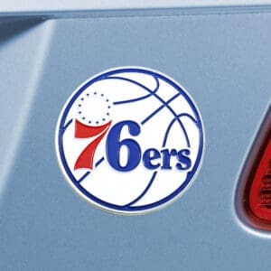 Philadelphia 76ers 3D Color Metal Emblem-25075