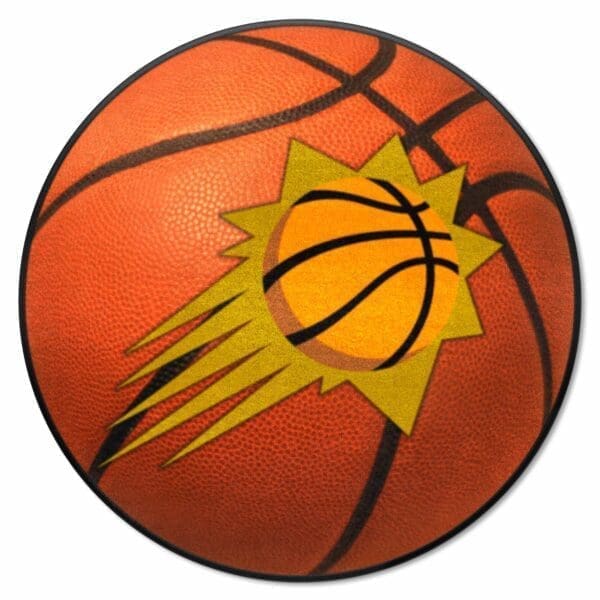 NBA - Phoenix Suns - Basketball Rug - 27in. Diameter - Image 2