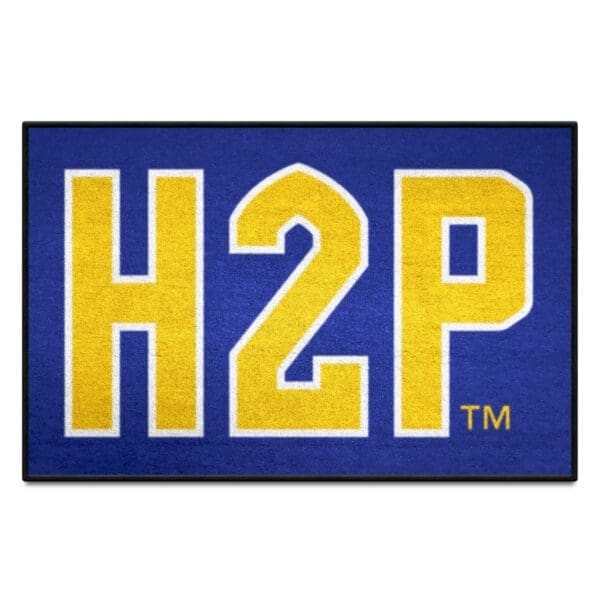 NCAA - University of Pittsburgh Panthers - Starter Mat Accent Rug - 19in. x 30in. Slogan Design - Image 2