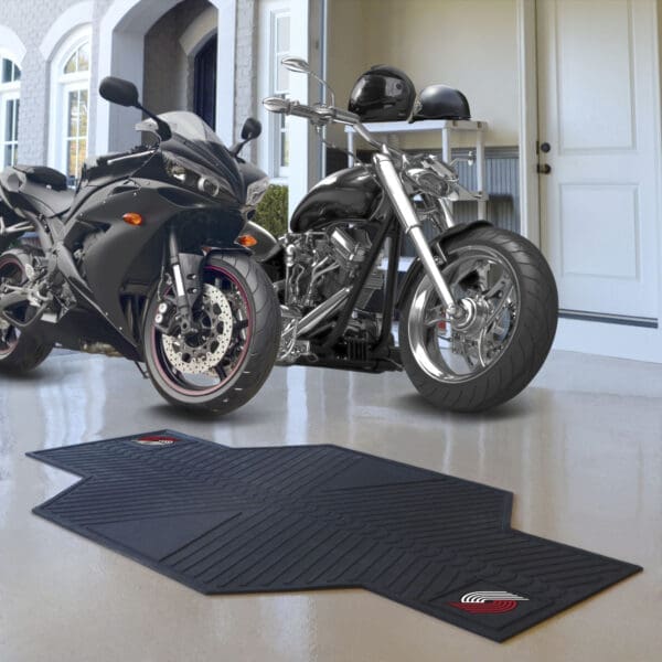 Portland Trail Blazers Motorcycle Mat-15393