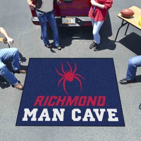 Richmond Spiders Man Cave Tailgater Rug - 5ft. x 6ft.-22997