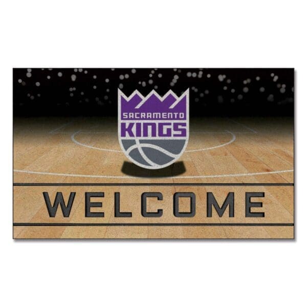 NBA - Sacramento Kings - Rubber Door Mat - 18in. x 30in. - Image 2