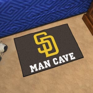San Diego Padres Man Cave Starter Mat Accent Rug - 19in. x 30in.-22459