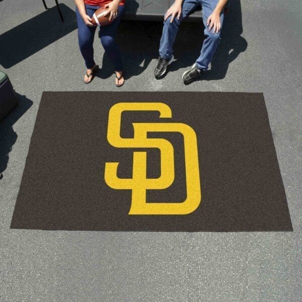 San Diego Padres Ulti-Mat Rug - 5ft. x 8ft.-6537