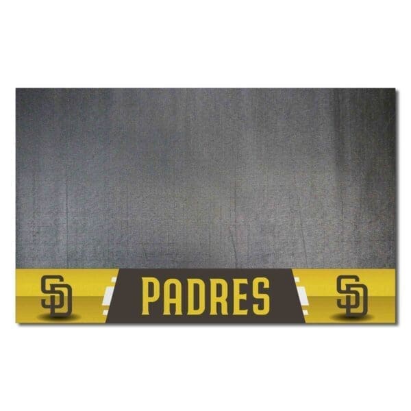 MLB - San Diego Padres - Vinyl Grill Mat - 26in. x 42in. - Image 2