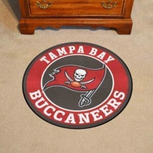 Tampa Bay Buccaneers Roundel Rug - 27in. Diameter-17977
