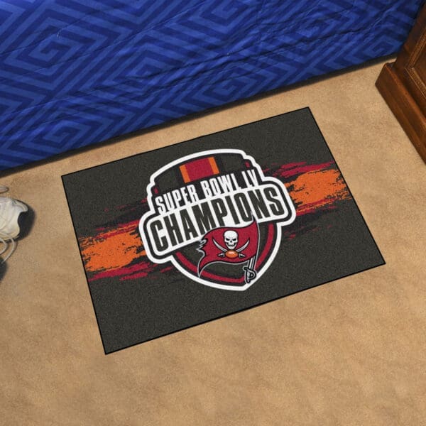 Tampa Bay Buccaneers Starter Mat Accent Rug - 19in. x 30in.