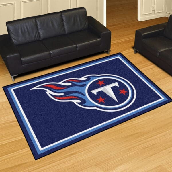 Tennessee Titans 5ft. x 8 ft. Plush Area Rug-6612