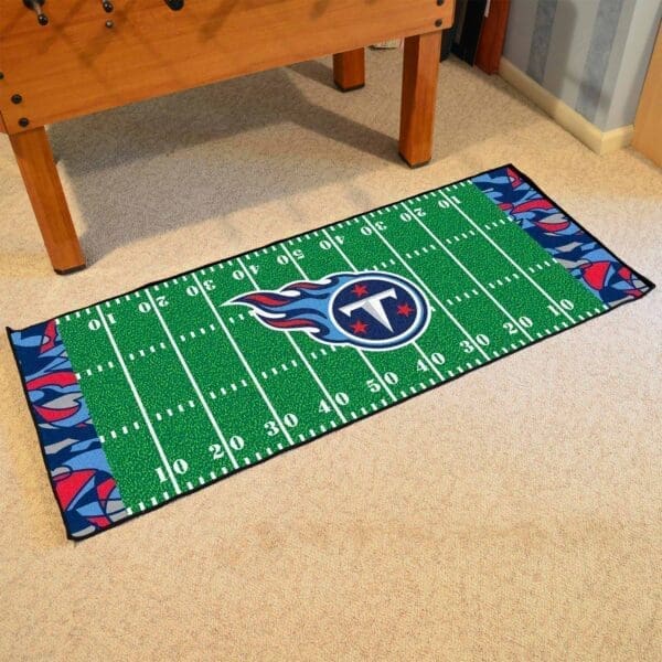 Tennessee Titans Football Field Runner Mat - 30in. x 72in. XFIT Design-23376