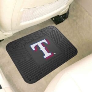 Texas Rangers Back Seat Car Utility Mat - 14in. x 17in.-10032