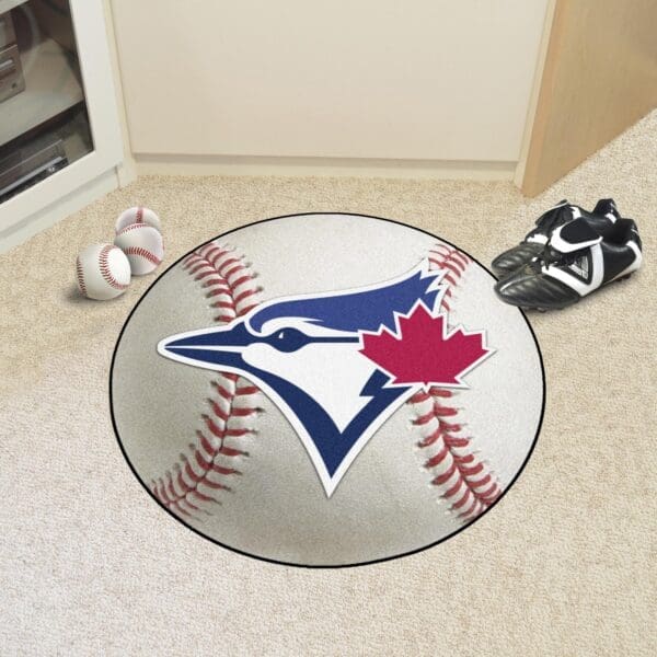Toronto Blue Jays Baseball Rug - 27in. Diameter-6359