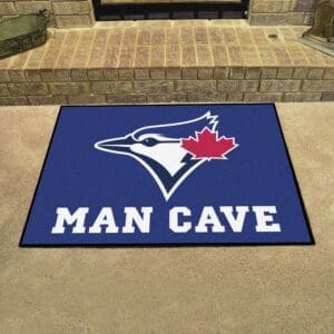Toronto Blue Jays Man Cave All-Star Rug - 34 in. x 42.5 in.-22484