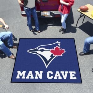 Toronto Blue Jays Man Cave Tailgater Rug - 5ft. x 6ft.-22485