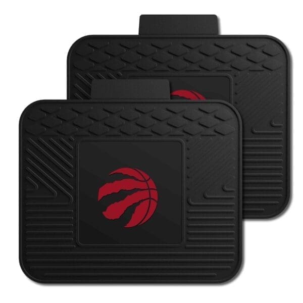 NBA - Toronto Raptors - Back Seat Car Utility Mats - 2 Piece Set - Image 2