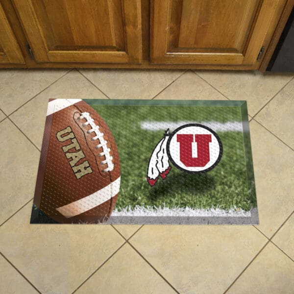 Utah Rubber Scraper Door Mat-32884