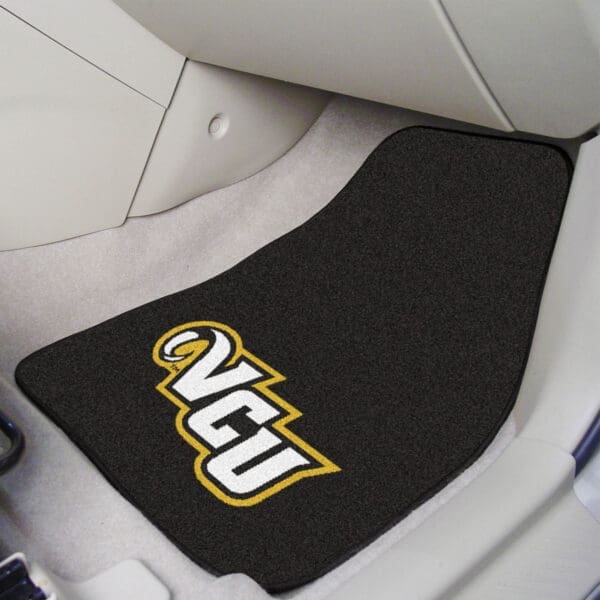 VCU Rams Front Carpet Car Mat Set - 2 Pieces-5507