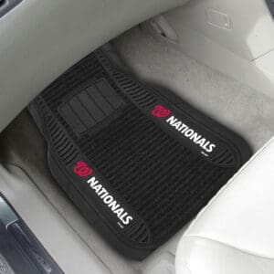 Washington Nationals 2 Piece Deluxe Car Mat Set-15567